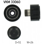 SKF Umlenk-/Führungsrolle, Keilrippenriemen